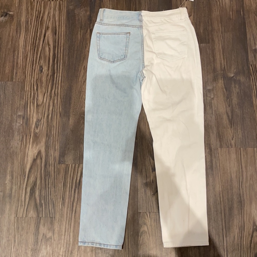 Adika High Waist Color Block Jeans sz 28 - Picture 6 of 7
